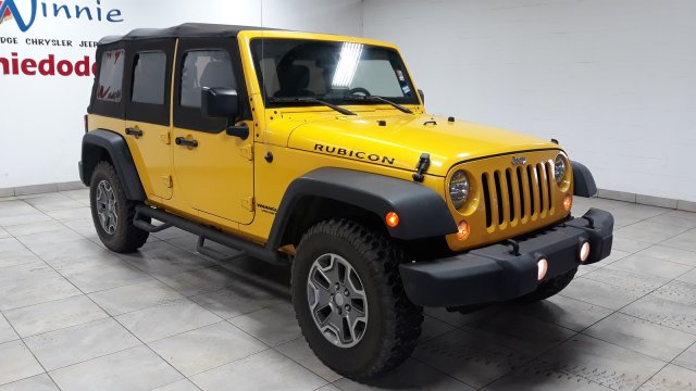 Pre Owned 2015 Jeep Wrangler Unlimited Rubicon 4x4 W Half Doors 4wd